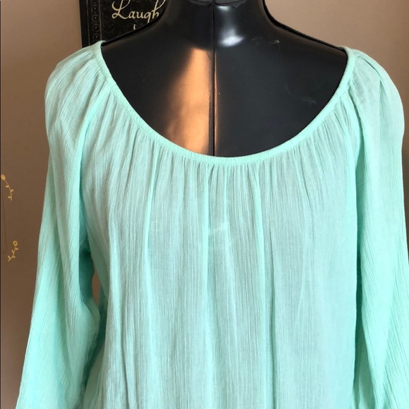 ❤️ 2 items for $10! Old Navy Crepe Like Shirt Size Large - Picture 2 of 4